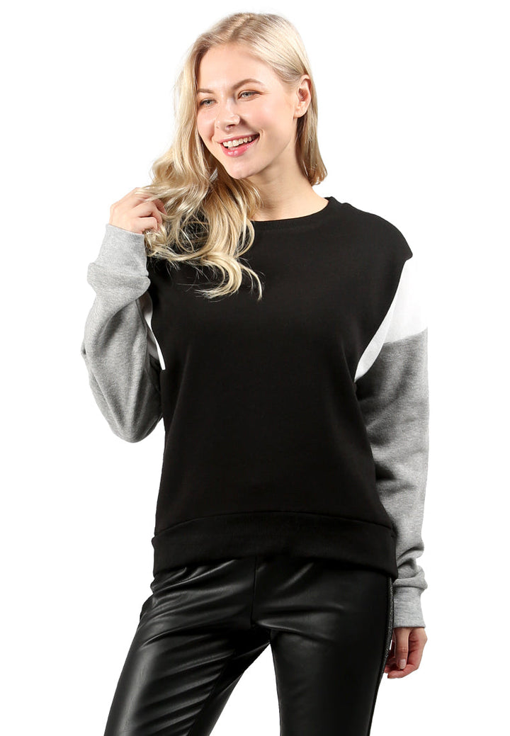 color block sweatshirt#color_black