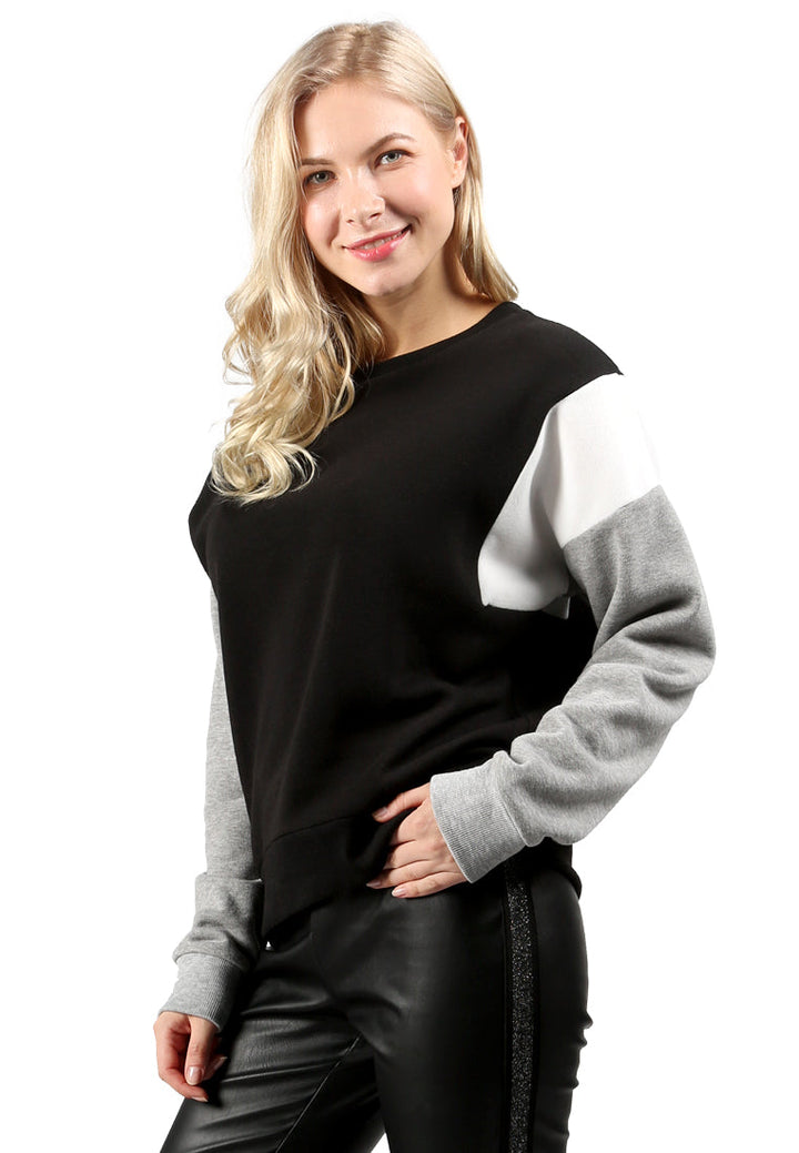 color block sweatshirt#color_black