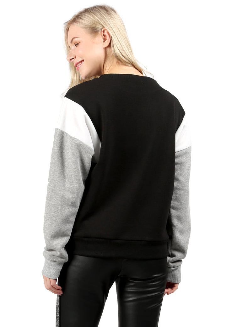 color block sweatshirt#color_black