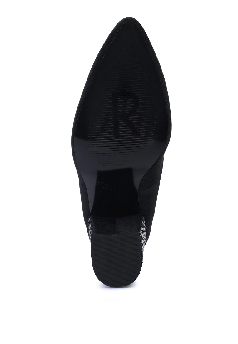 cyber-girl rhinestone block heeled pumps by ruw#color_black