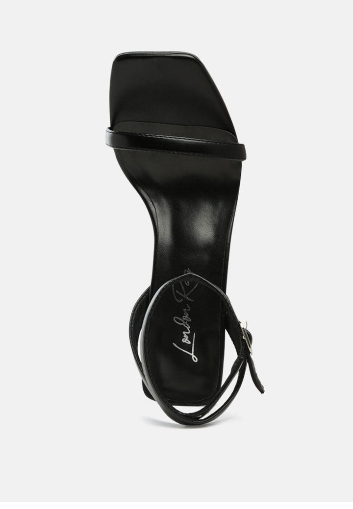 mooncut ankle strap block heel sandals by ruw#color_black
