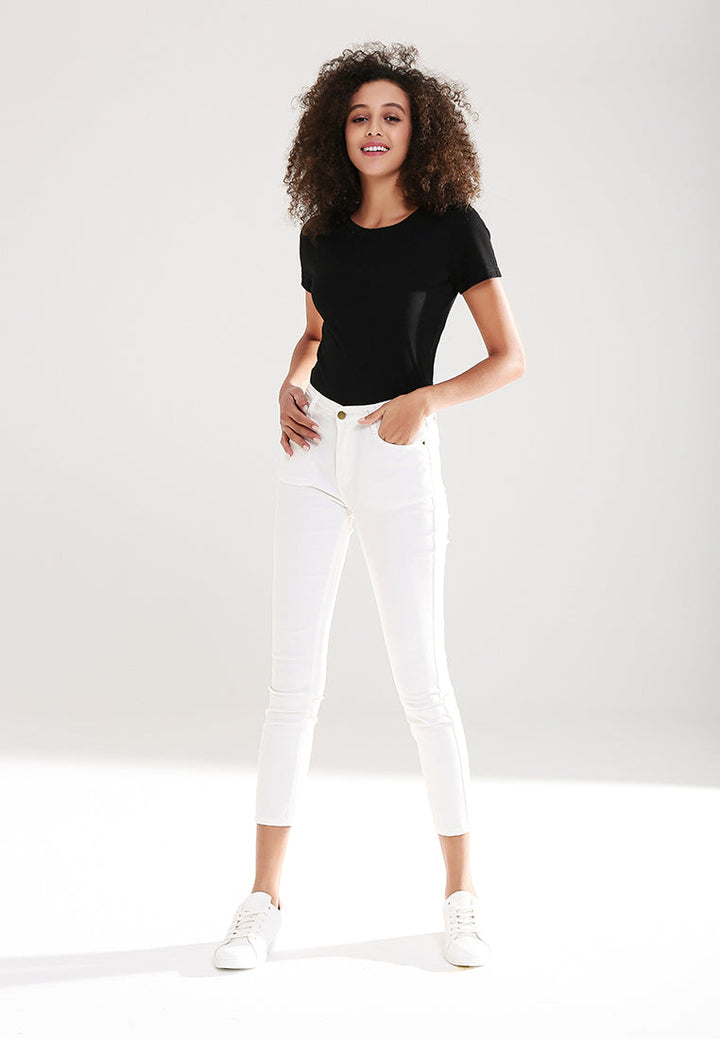 skinny casual pant#color_off-white