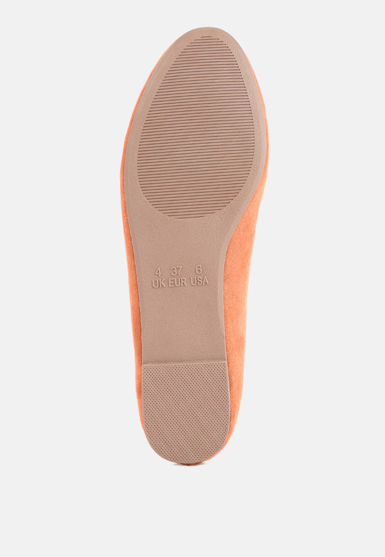 eyeore microfiber casual ballerinas by ruw#color_camel