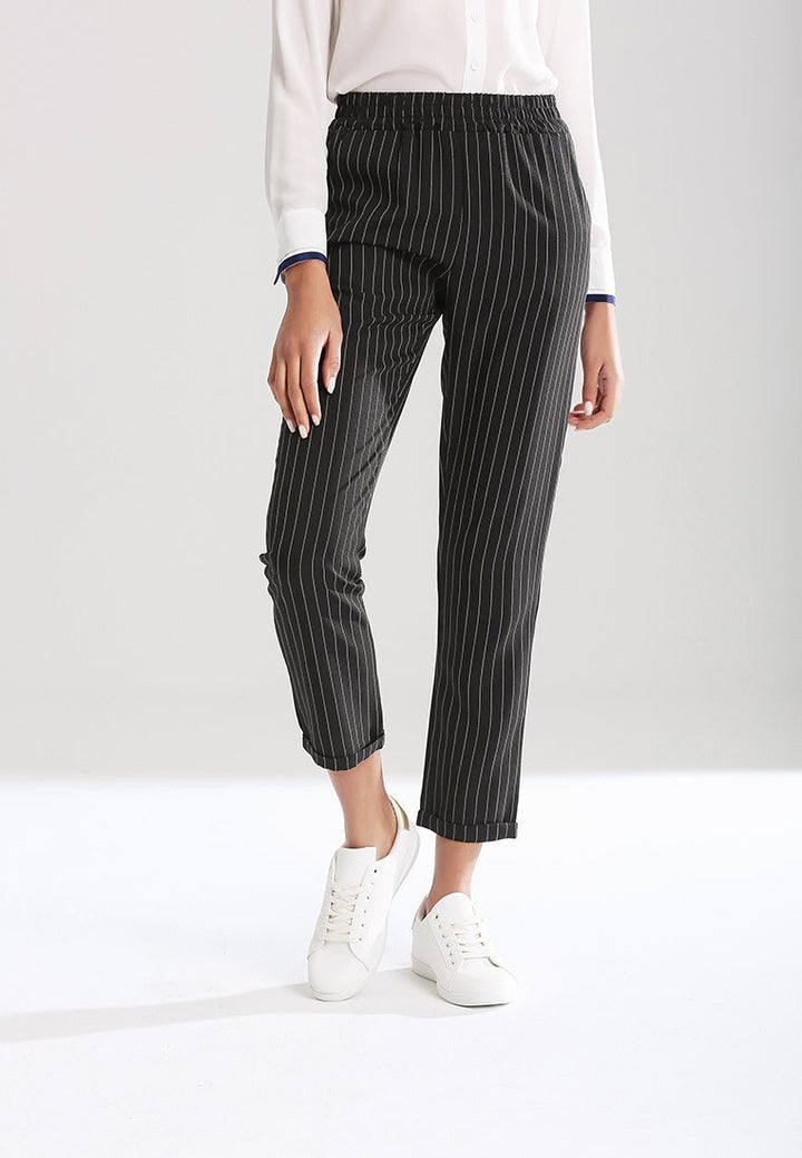 straight cut trousers#color_black