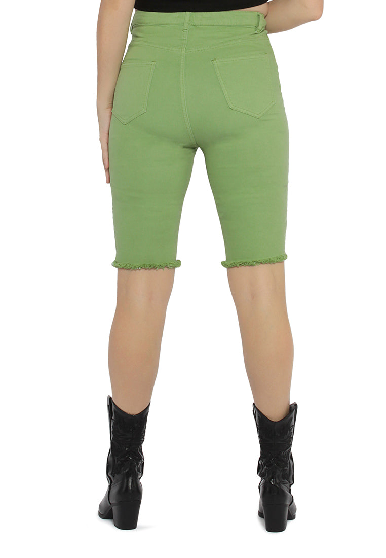 casual shorts#color_green
