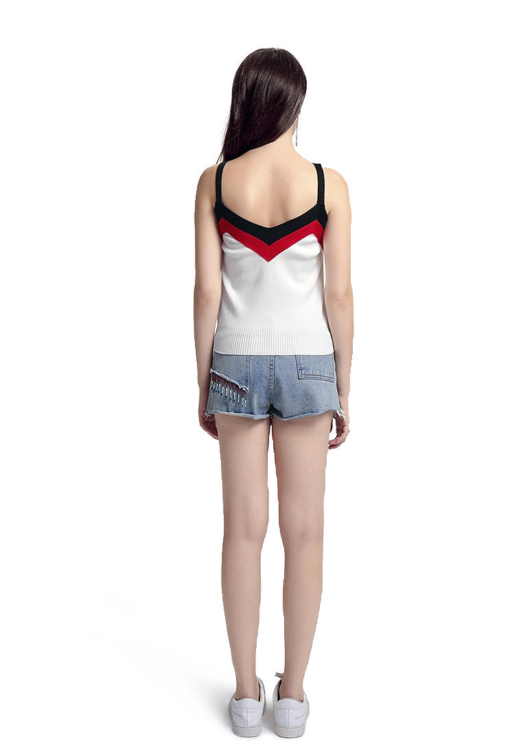 contrast strap top#color_off-white