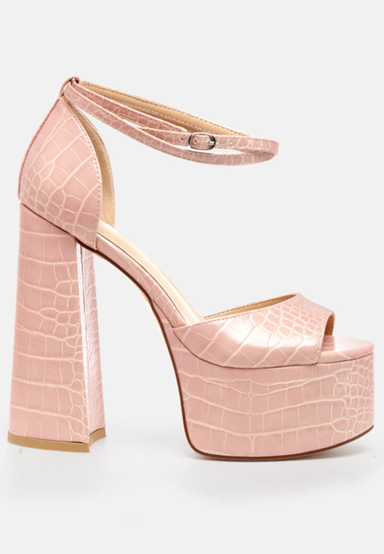 alice croc platform heeled sandals by ruw#color_blush