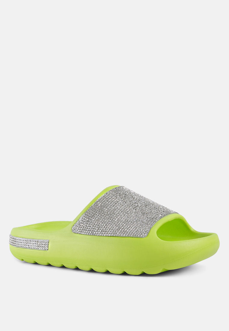 dumba diamante pool sliders by ruw#color_green