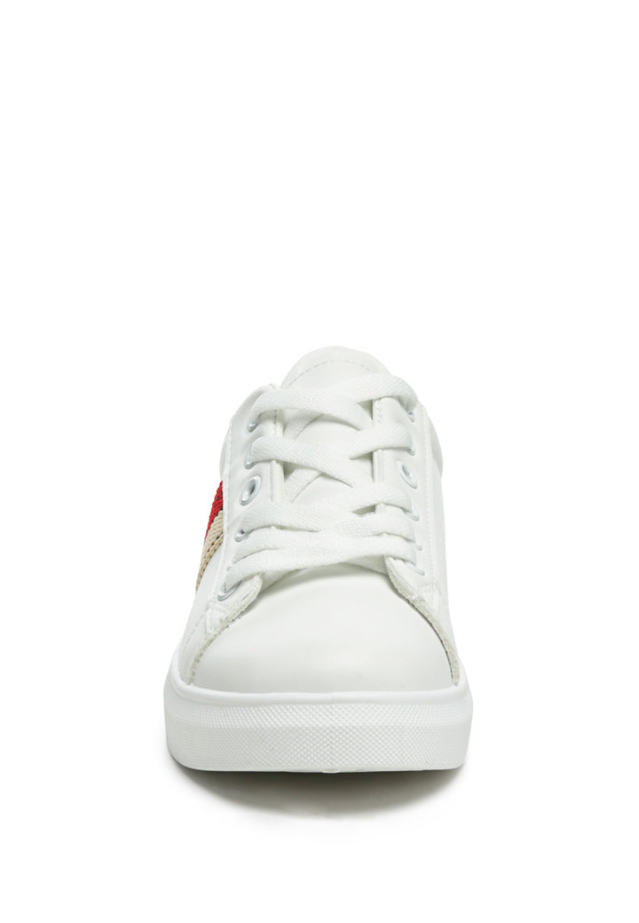evening stroll casual active sneakers#color_red