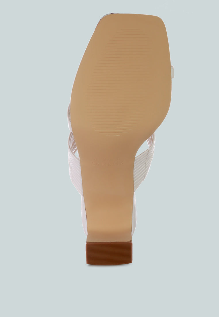 follow me mid block heel sandals by ruw#color_ecru