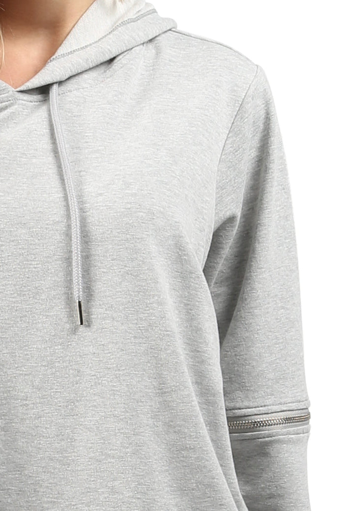 hoodie with drawstring#color_heather-grey
