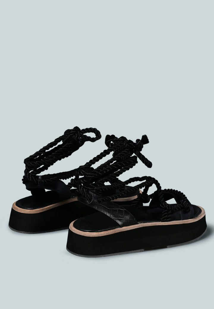 kendall strings platform leather sandal by ruw#color_black