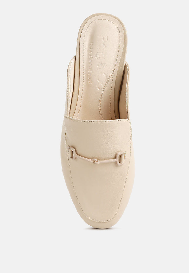 kristy horsebit embellished mules by ruw#color_mintgreen