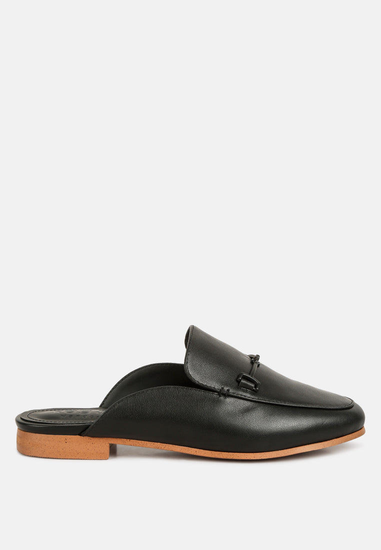 kristy horsebit embellished mules by ruw#color_black
