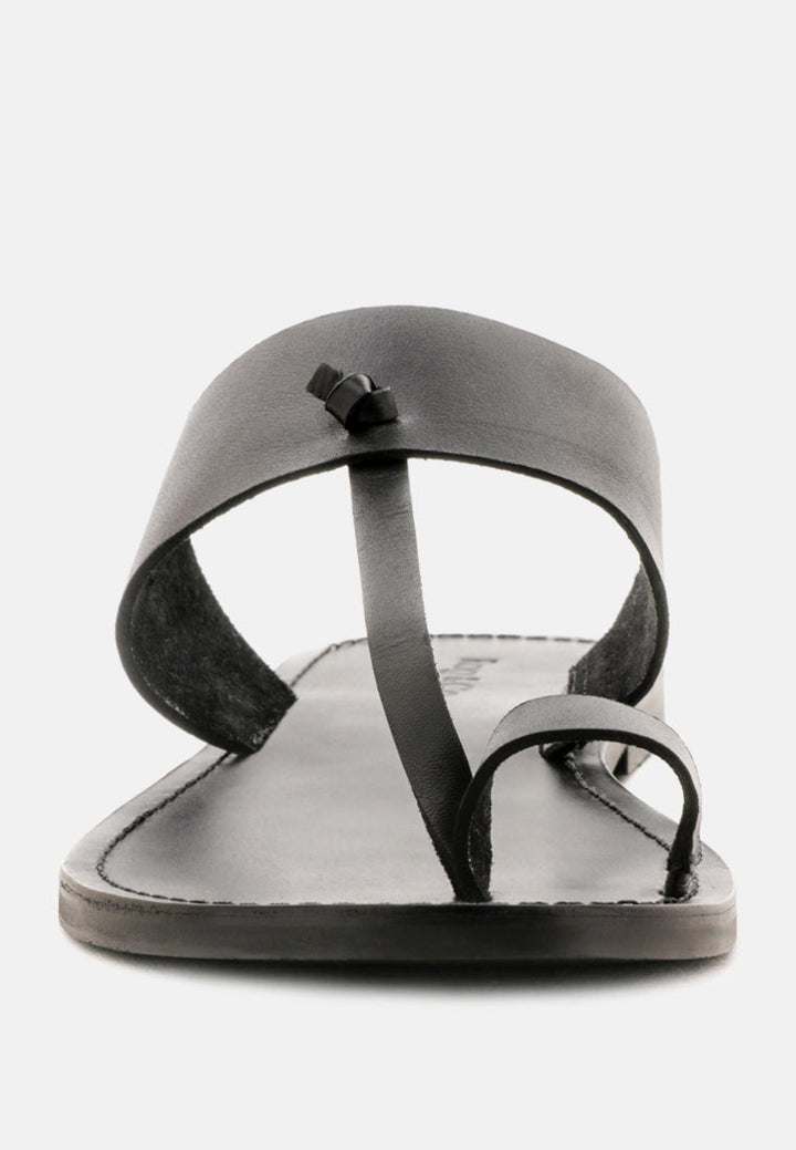 leona thong flat sandals by ruw#color_black