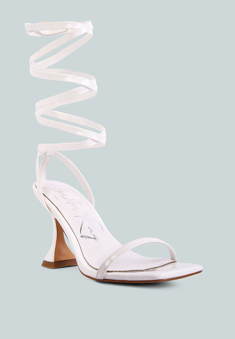 lewk strappy tie up spool heel sandals by ruw#color_white