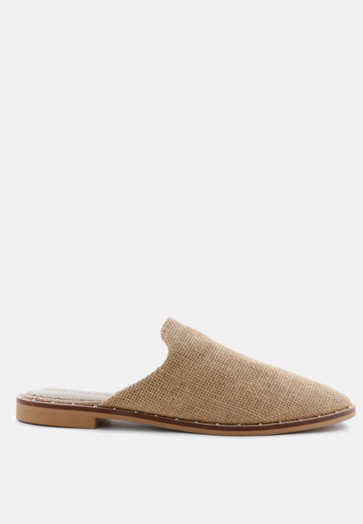 lia handcrafted canvas mules by ruw#color_camel
