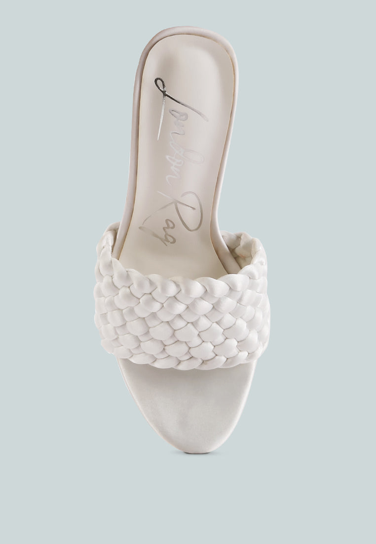 lust look braided satin block sandals by ruw#color_off-white