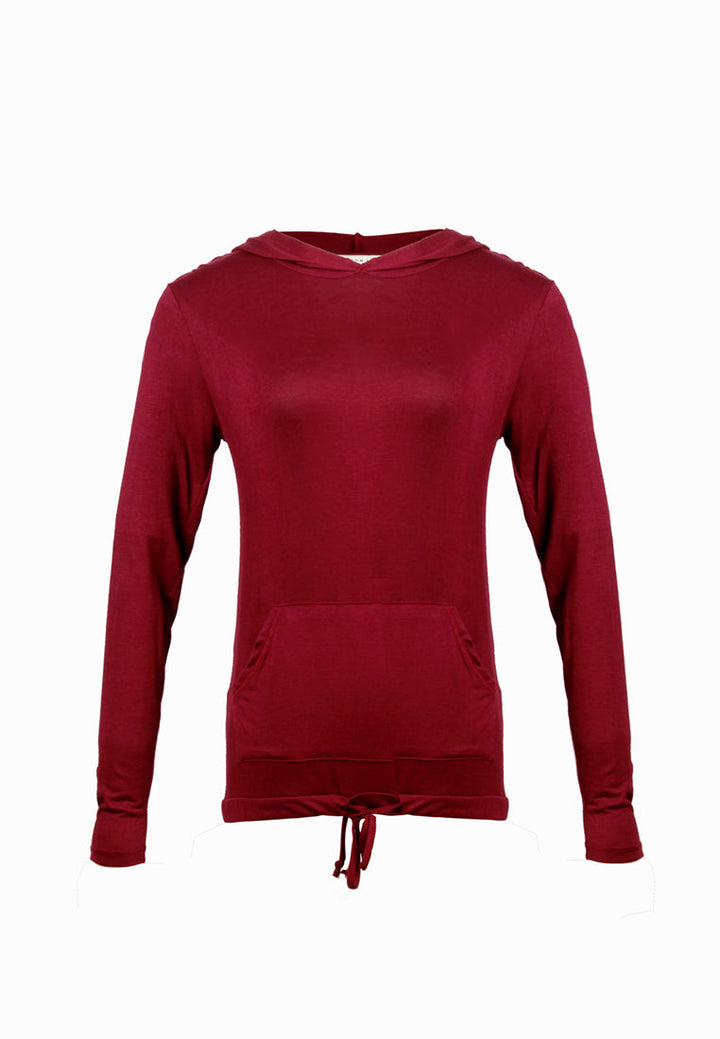 womens full sleeves hoodie#color_red