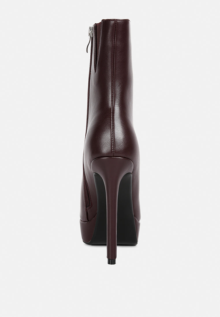 magna platform heels ankle boot by ruw#color_burgundy
