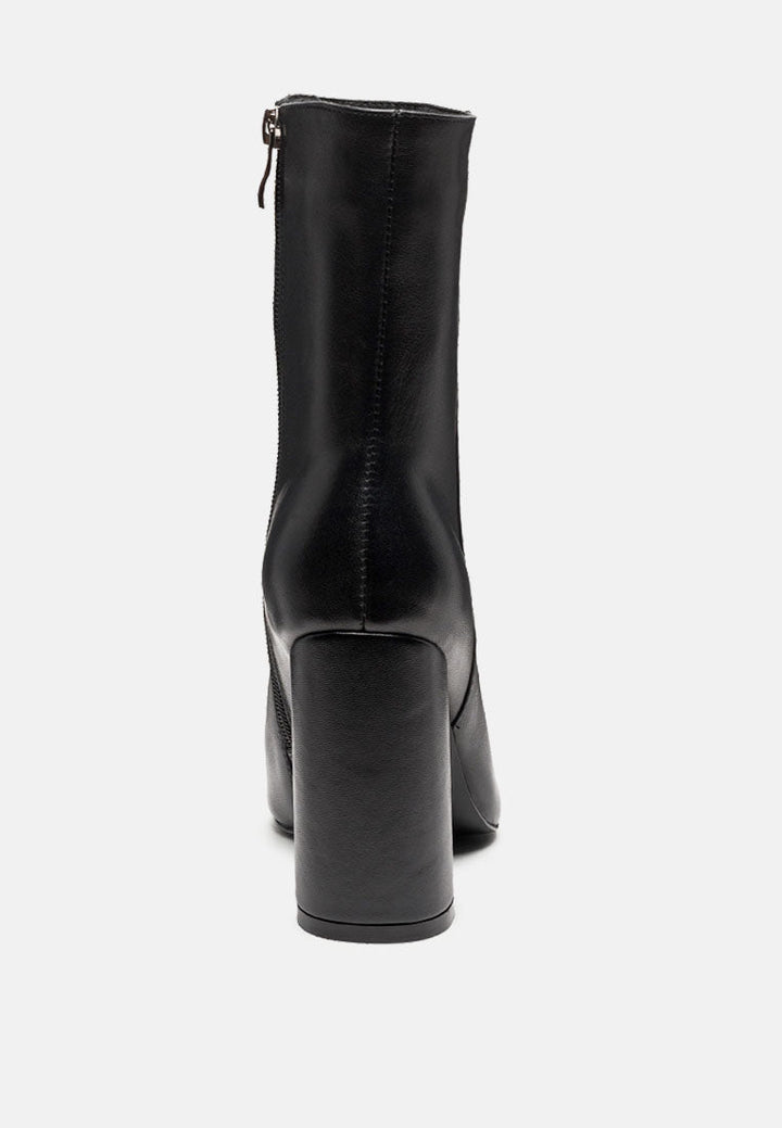 block heeled leather ankle boot by ruw#color_black