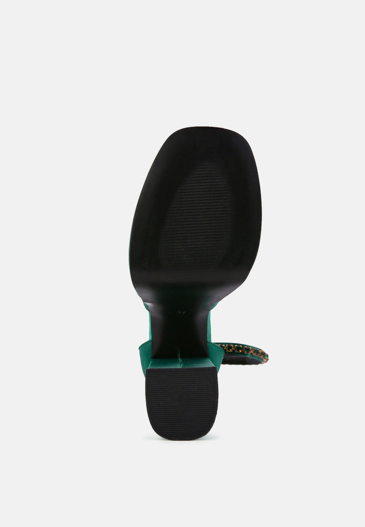martini sky high platform sandals by ruw#color_green