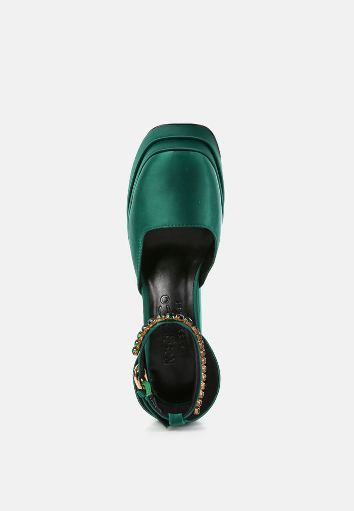 martini sky high platform sandals by ruw#color_green