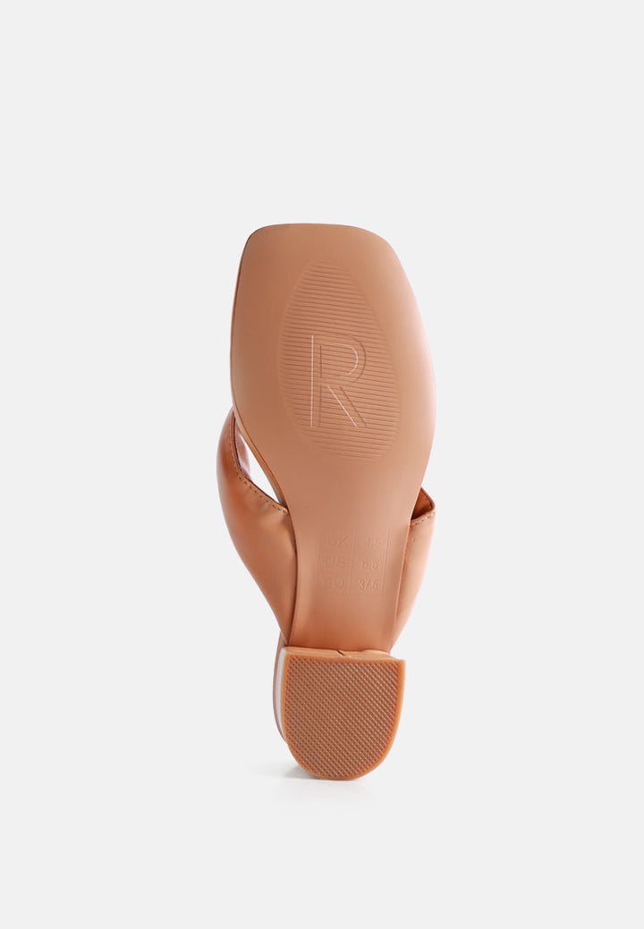 memestar low heel thong sandals by ruw#color_latte