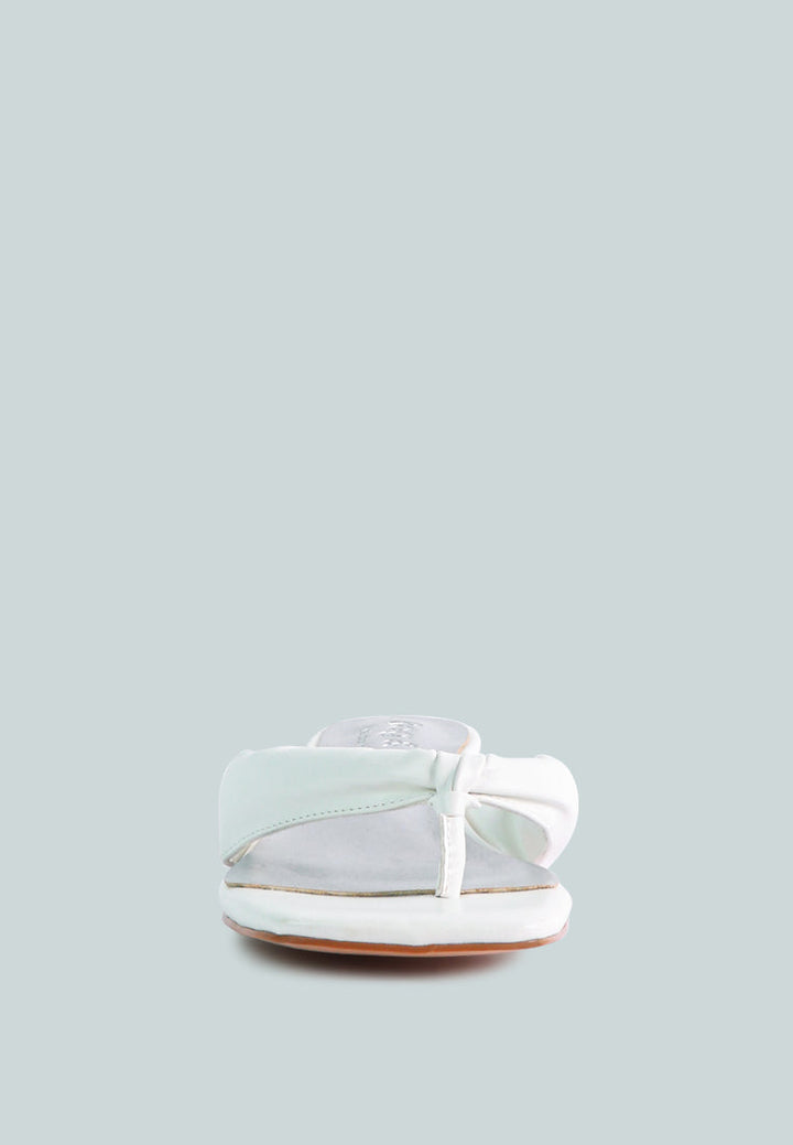 memestar low heel thong sandals by ruw#color_white