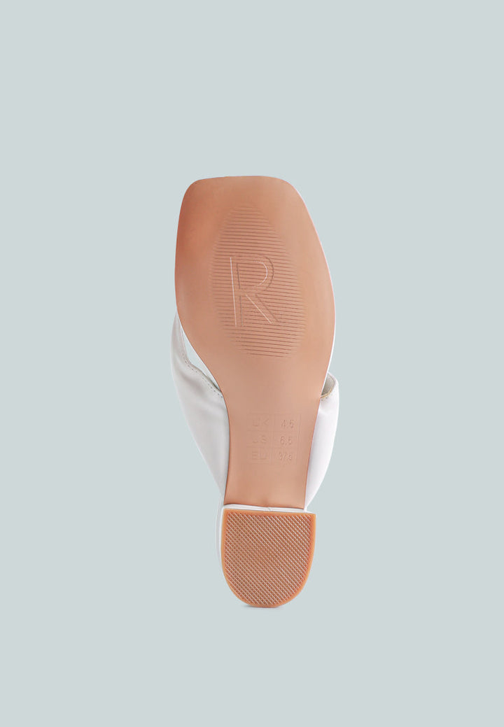 memestar low heel thong sandals by ruw#color_white