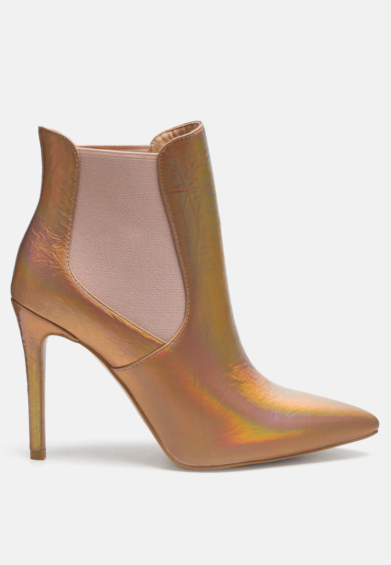 molina high heeled chelsea boot by ruw#color_gold
