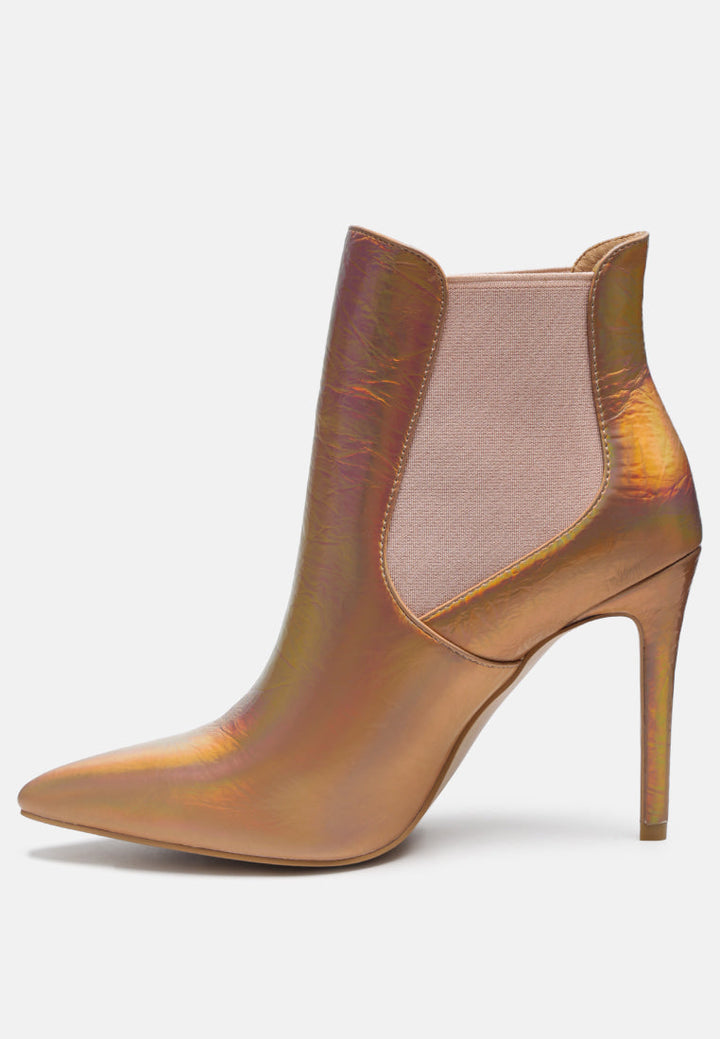 molina high heeled chelsea boot by ruw#color_gold