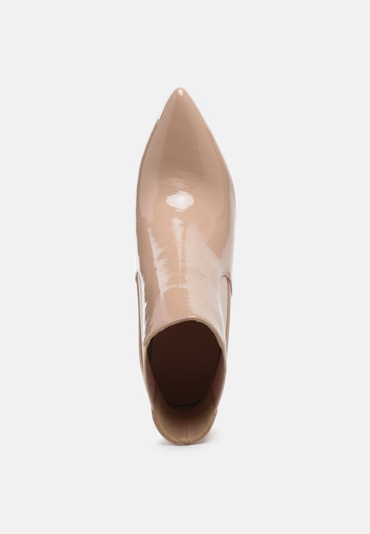 molina high heeled chelsea boot by ruw#color_nude