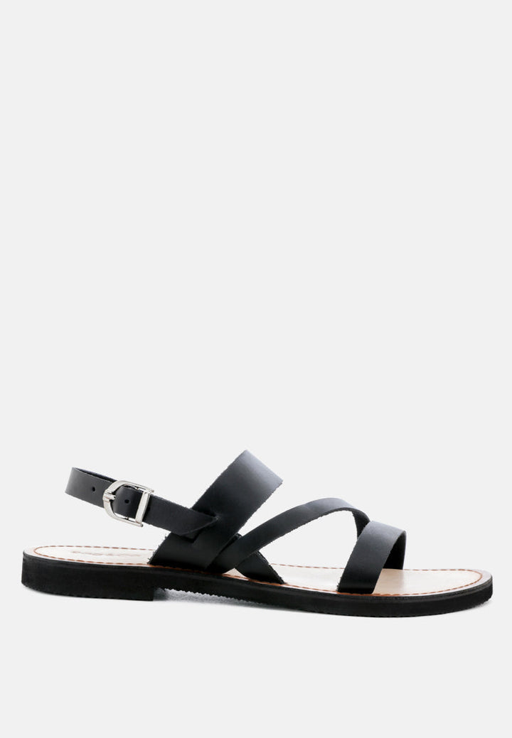 mona flat summer sandals by ruw#color_black