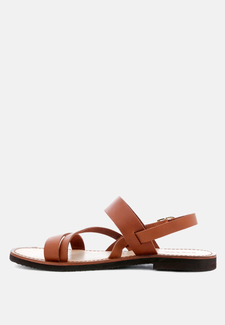 mona flat summer sandals by ruw#color_tan