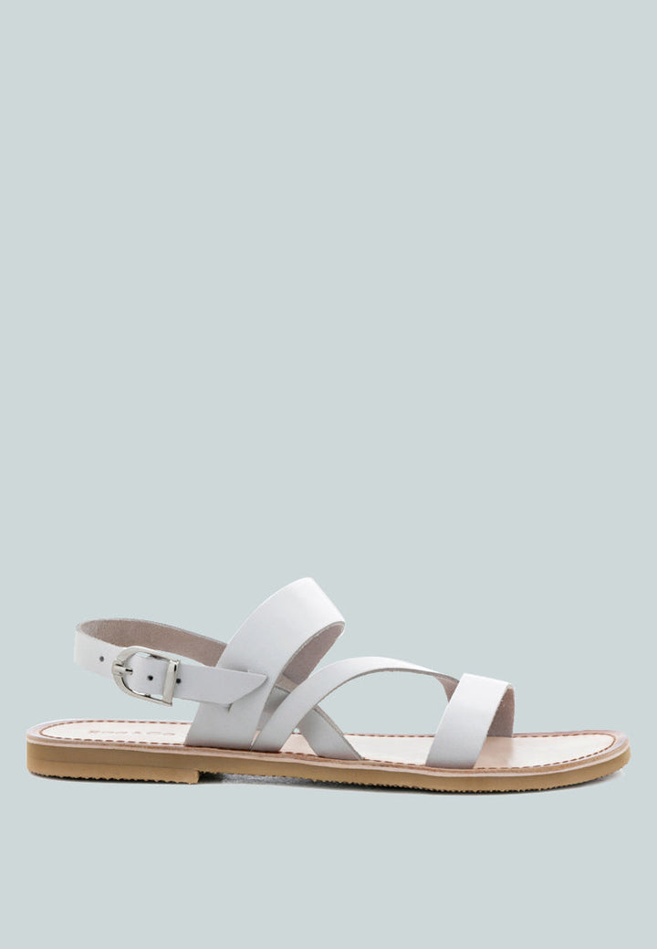 mona flat summer sandals by ruw#color_white