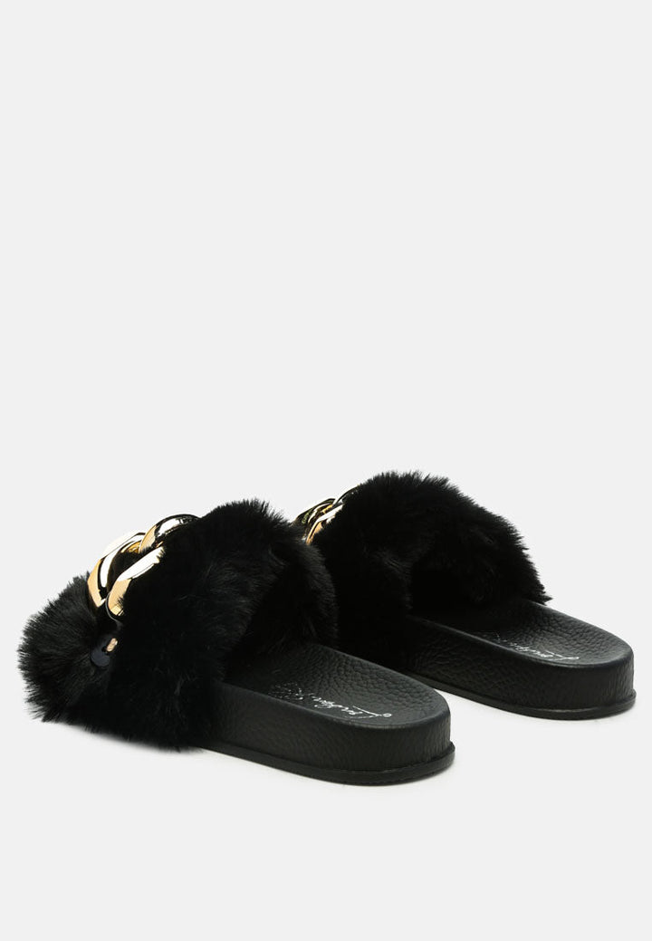 munks big metal fur slides by ruw#color_black