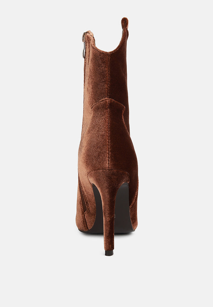 nat love velvet cow girl boot by ruw#color_brown