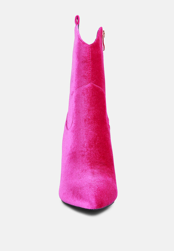 nat love velvet cow girl boot by ruw#color_fuchsia