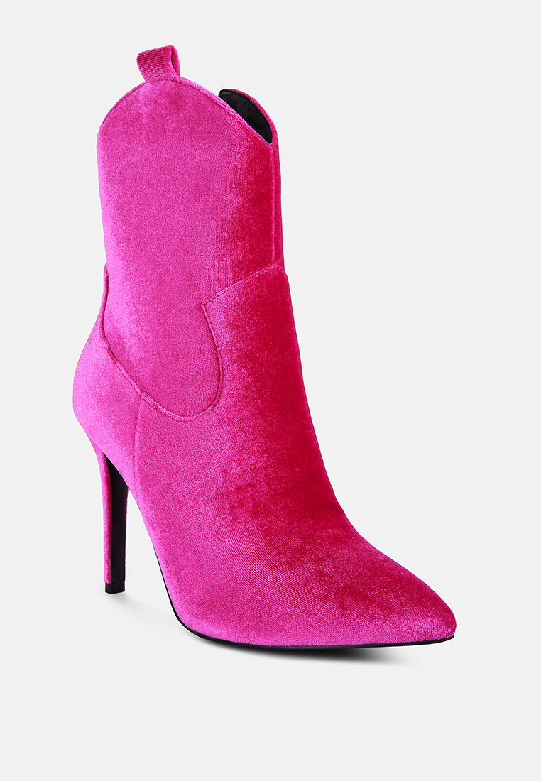 nat love velvet cow girl boot by ruw#color_fuchsia