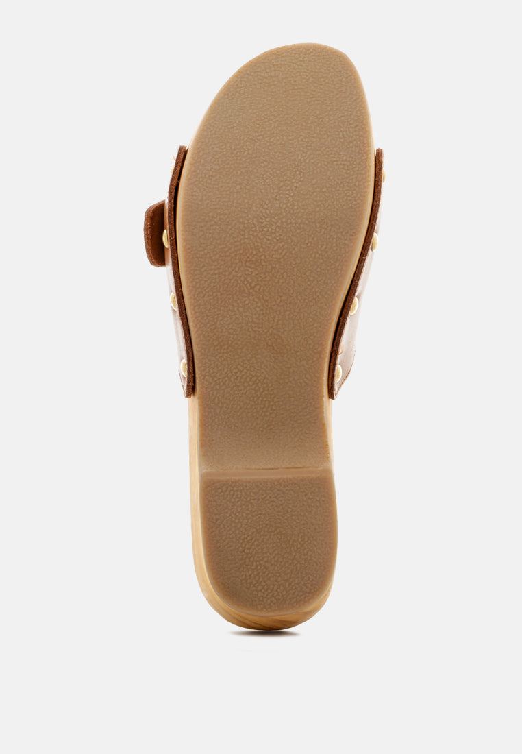 polly clogs by ruw#color_tan