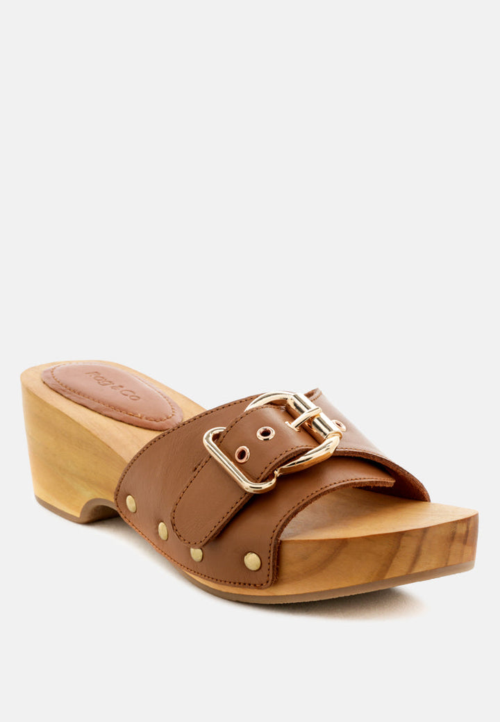 polly clogs by ruw#color_tan