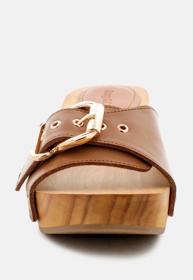 polly clogs by ruw#color_tan