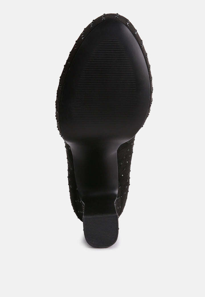 poppins glinting platform high pumps by ruw#color_black