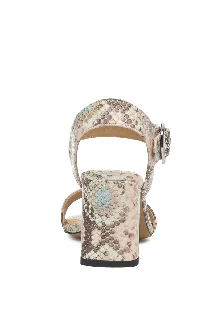 verang textured block heel sandals#color_pink