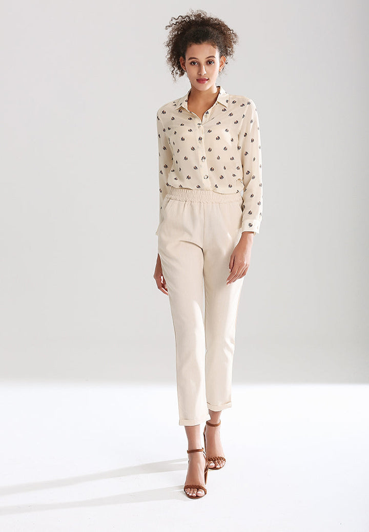 straight cut trousers#color_beige