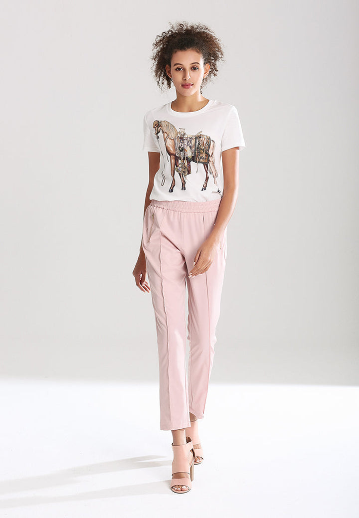 pleated casual pants#color_dusty-pink
