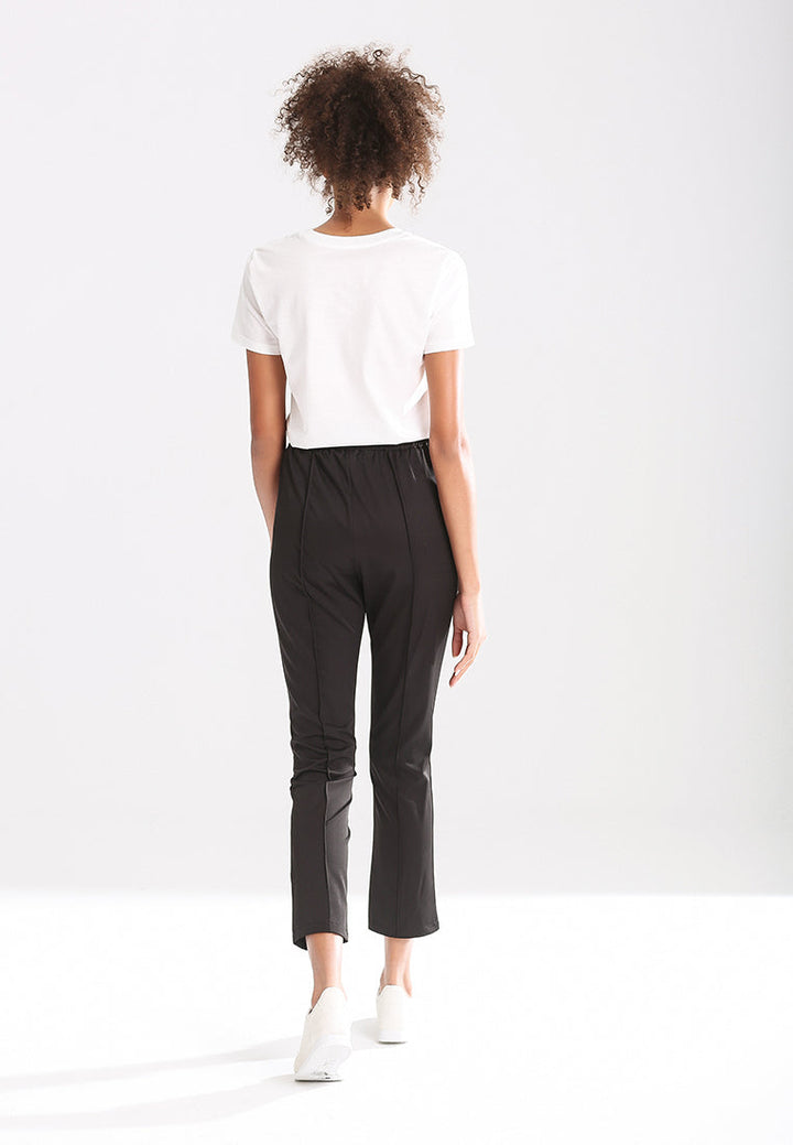 pleated casual pants#color_black