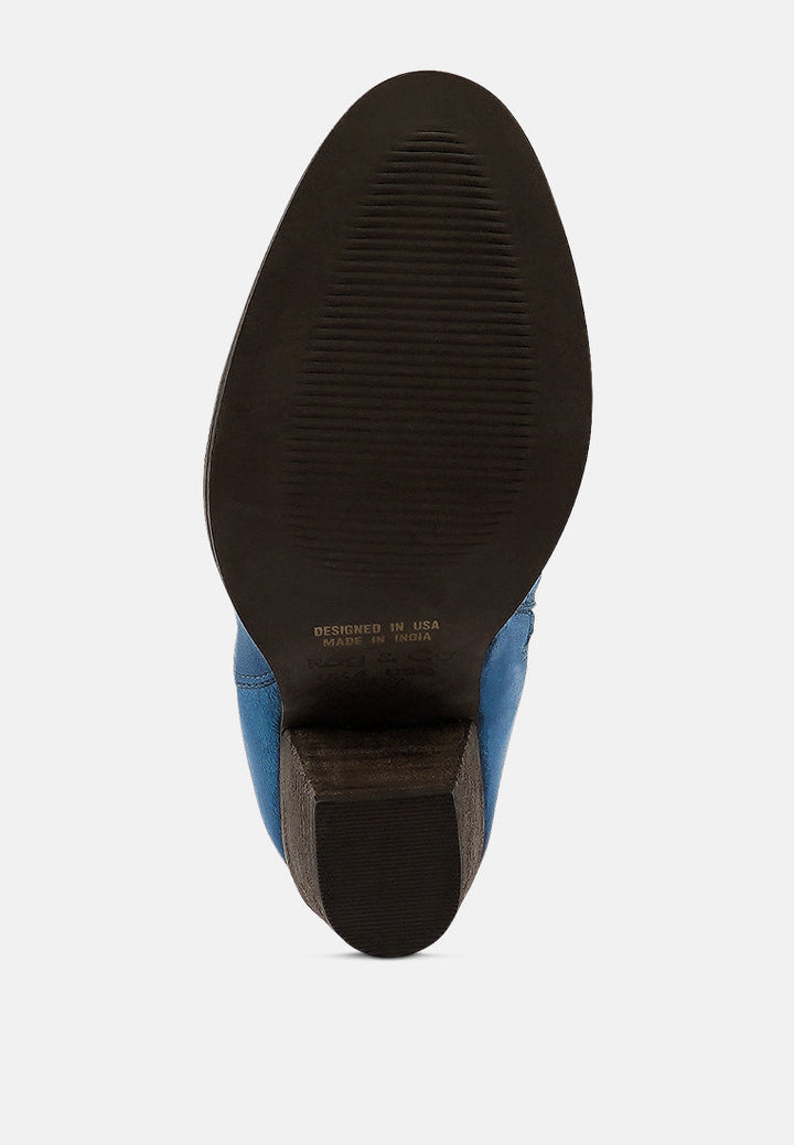 great-storm  leather calf boots by ruw#color_blue