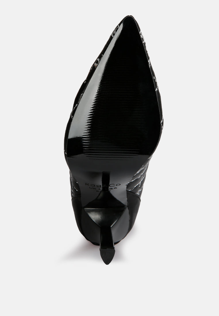 rhapsody monogram stiletto calf boots#color_black